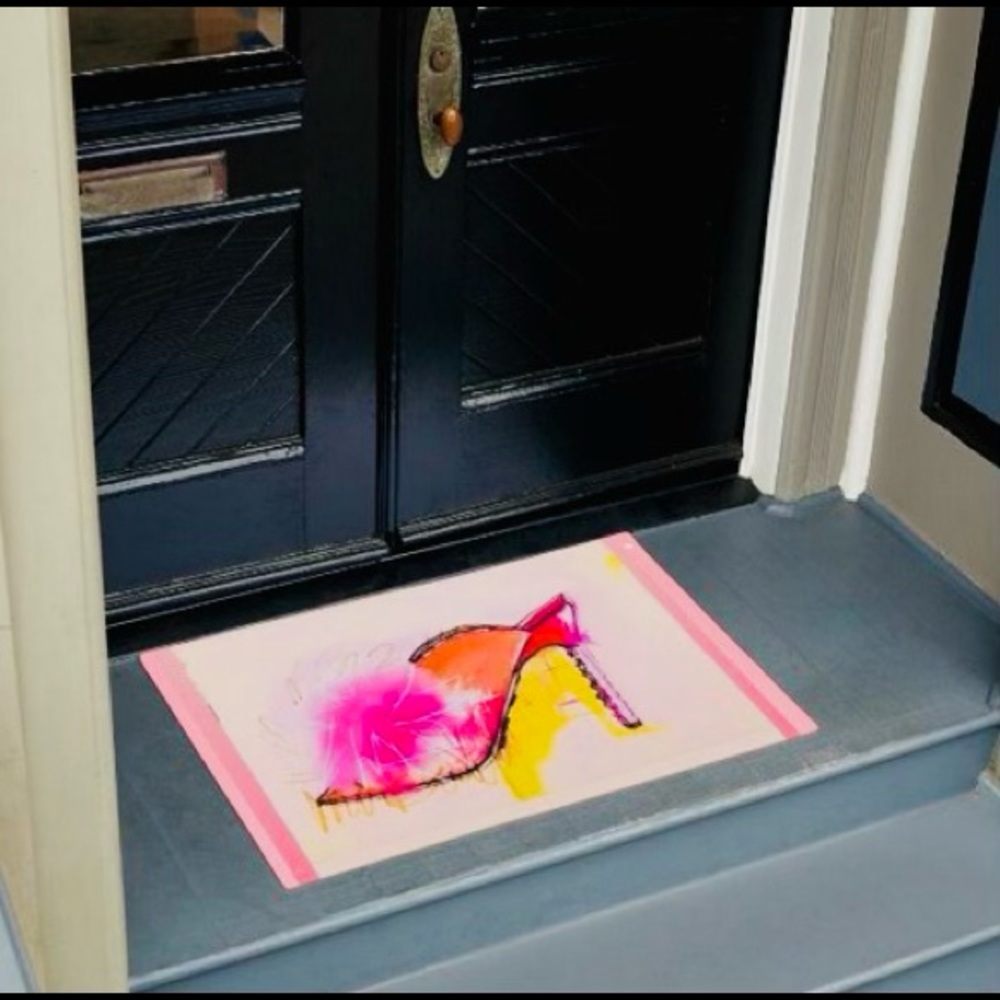 Feng Shui for your Entryway! Glam Shoe Rug! ✨🌸